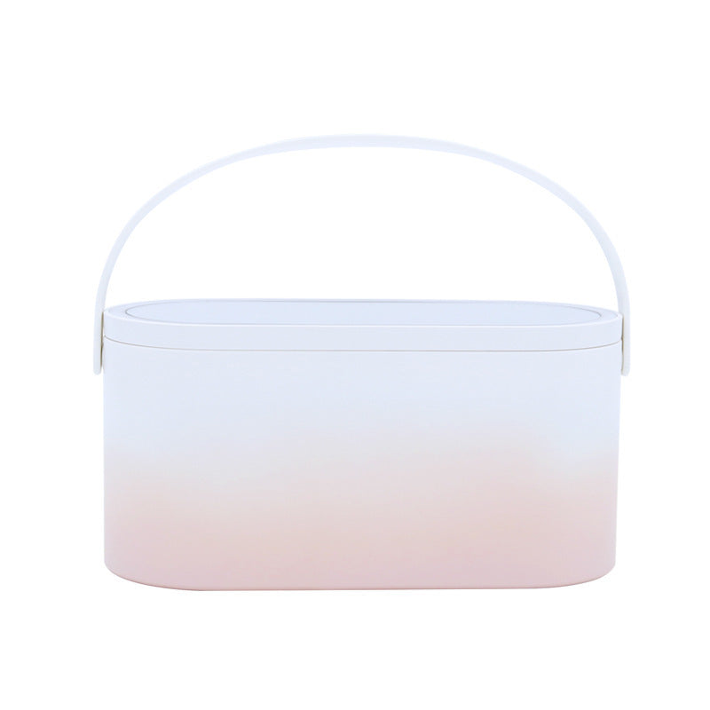 Creative Mini Muid Portable Make-Up Box Led Rechargeable Make-Up Mirror Night Light Travel Make-Up Desktop Make-Up Mirror