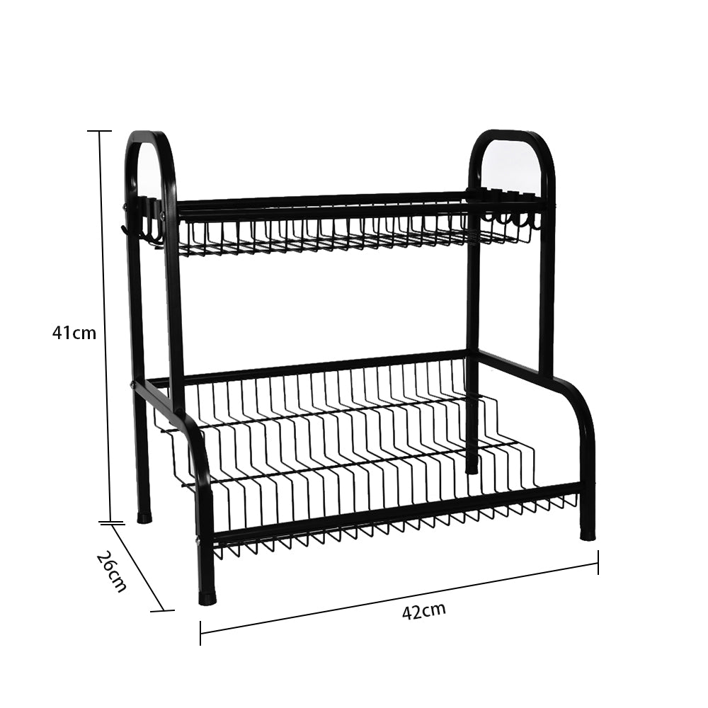 STORFEX 2 Tier Spice Racks Countertop Organizer