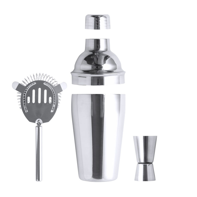 5 Pcs Stainless Steel Cocktail Maker Set  Premium Bartending Tool Kit