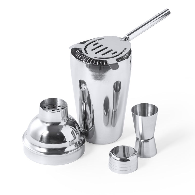 5 Pcs Stainless Steel Cocktail Maker Set  Premium Bartending Tool Kit