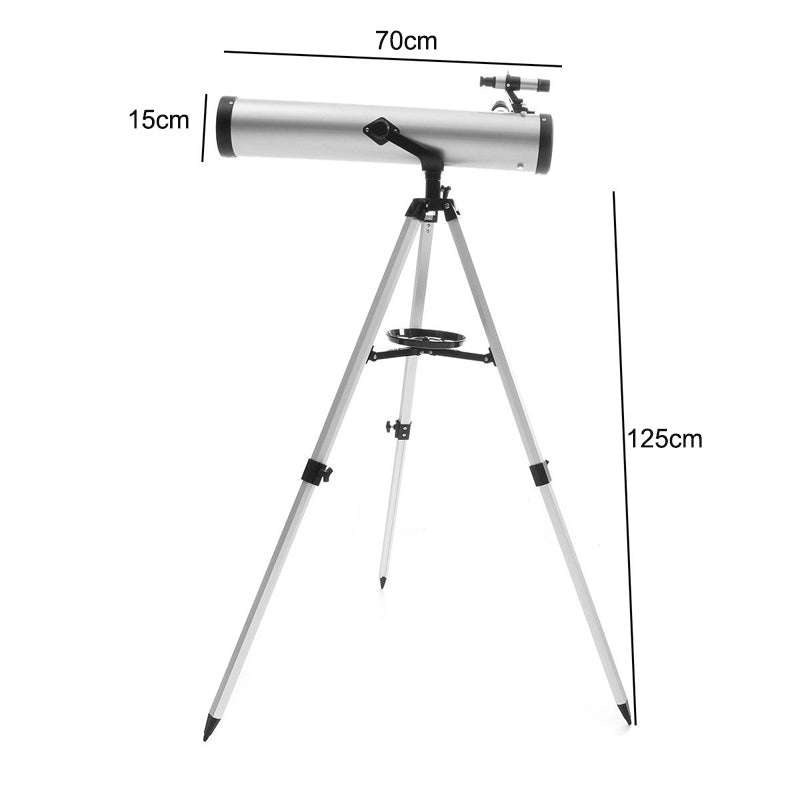 350x Zoom Telescope High-Resolution Astronomy Reflector Telescope