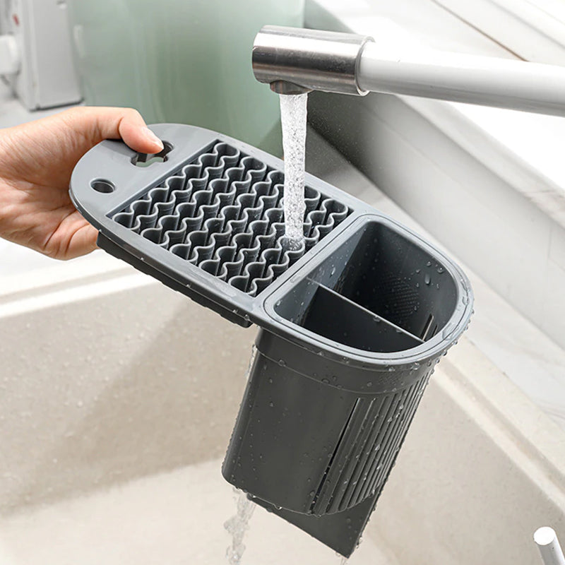 Large Capacity Multifunctional Knife Holder and Storage with Drainage