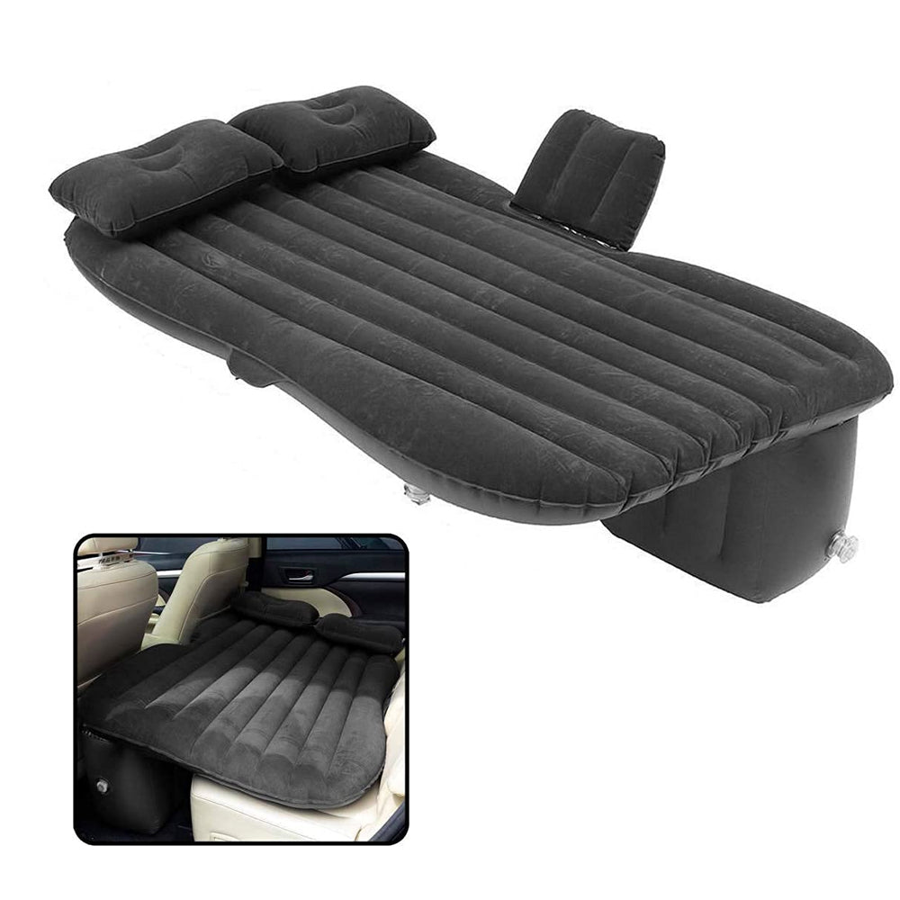 Inflatable Car Back Seat Portable Air Mattress Camping Bed