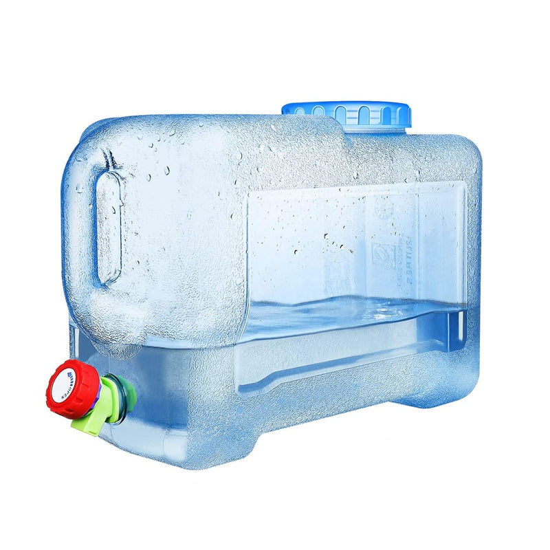 Portable Outdoor Water Storage Container Emergency Drinking Water Jug with Faucet