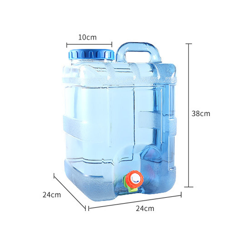 Portable Outdoor Water Storage Container Emergency Drinking Water Jug with Faucet