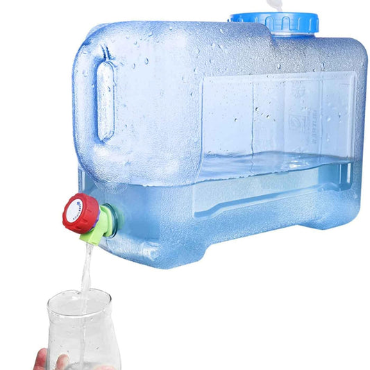 Portable Outdoor Water Storage Container Emergency Drinking Water Jug with Faucet