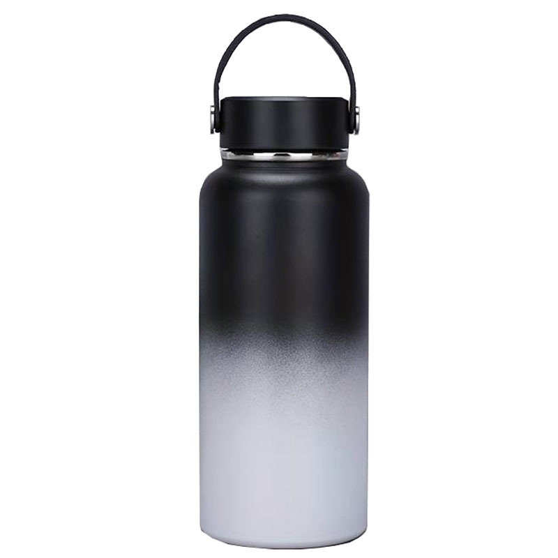 32/40oz Stainless Steel Vacuum Insulated Gradient Thermos Water Bottle