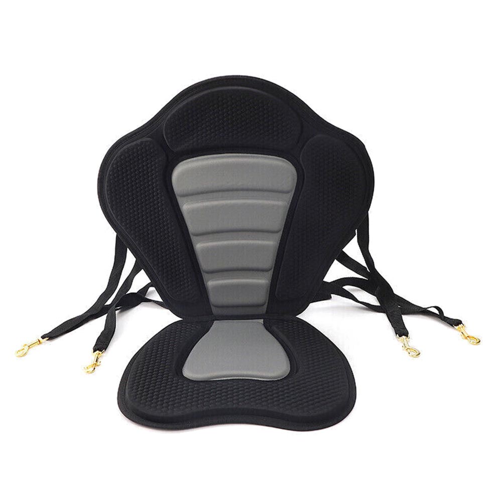 Kayak Back Support Seat Padded with Detachable Storage Bag