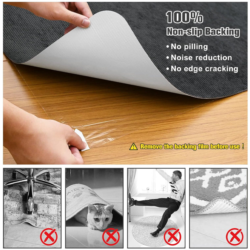 COMFEYA Desk Chair Mat for Hardwood Floor & Tile | Non-Slip and Durable