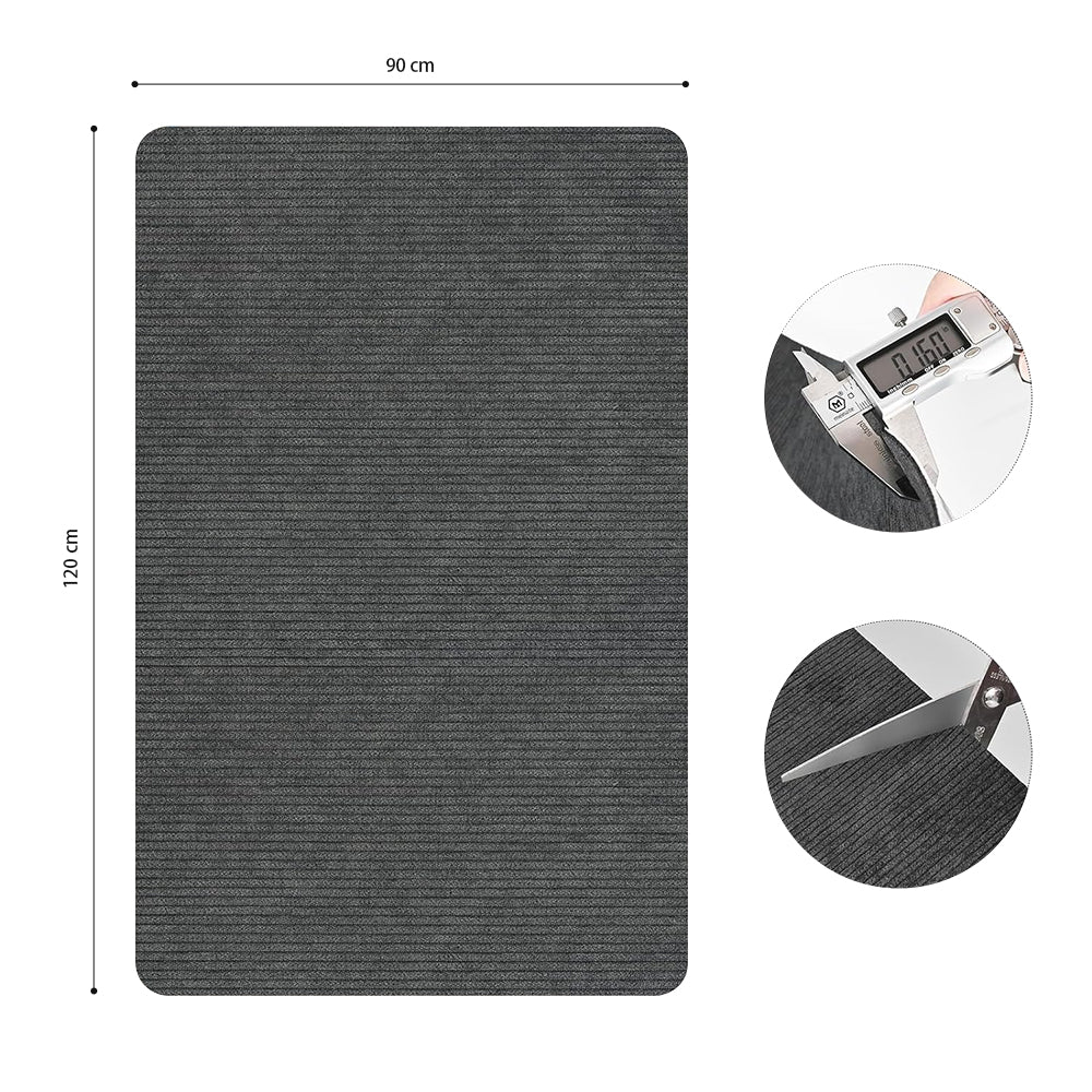 COMFEYA Desk Chair Mat for Hardwood Floor & Tile | Non-Slip and Durable