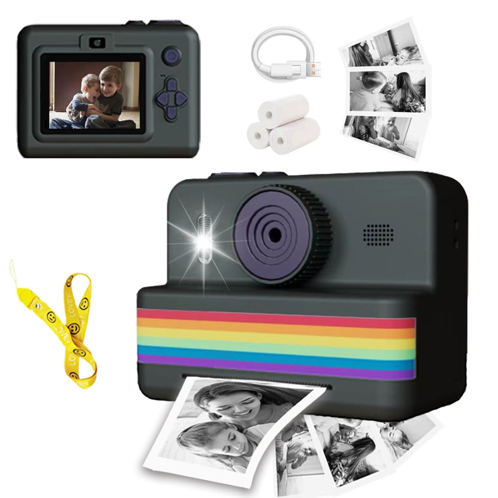 Digital Children Camera Mini Printer Portable Thermal Instant Print Photo