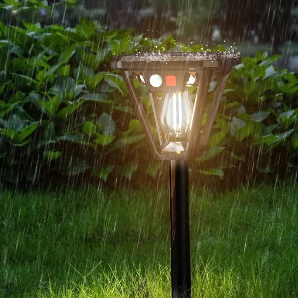 Outdoor Solar Camping Wall Lamps Lawn LED Induction Lamps Garden