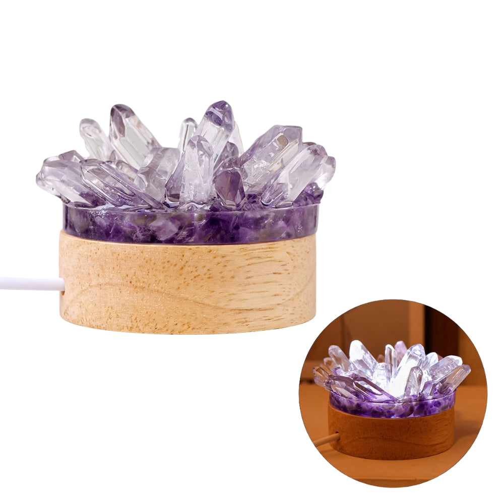 Natural Crystal  Lamp Home Decoration Mineral Specimen Collection