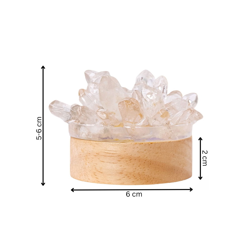 Natural Crystal  Lamp Home Decoration Mineral Specimen Collection