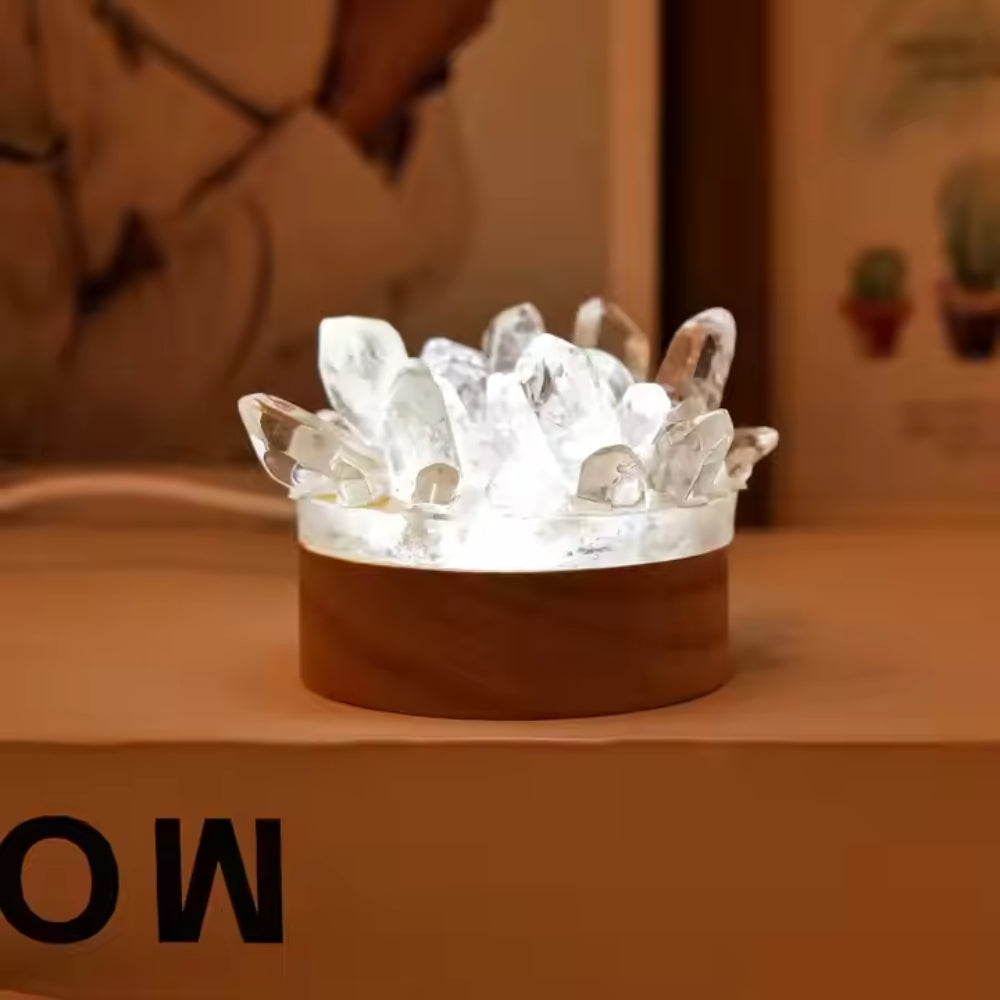 Natural Crystal  Lamp Home Decoration Mineral Specimen Collection