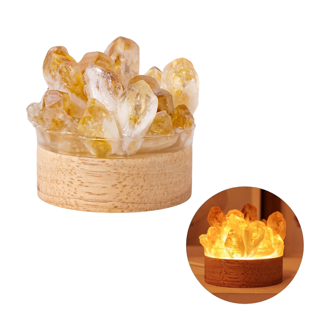 Natural Crystal  Lamp Home Decoration Mineral Specimen Collection