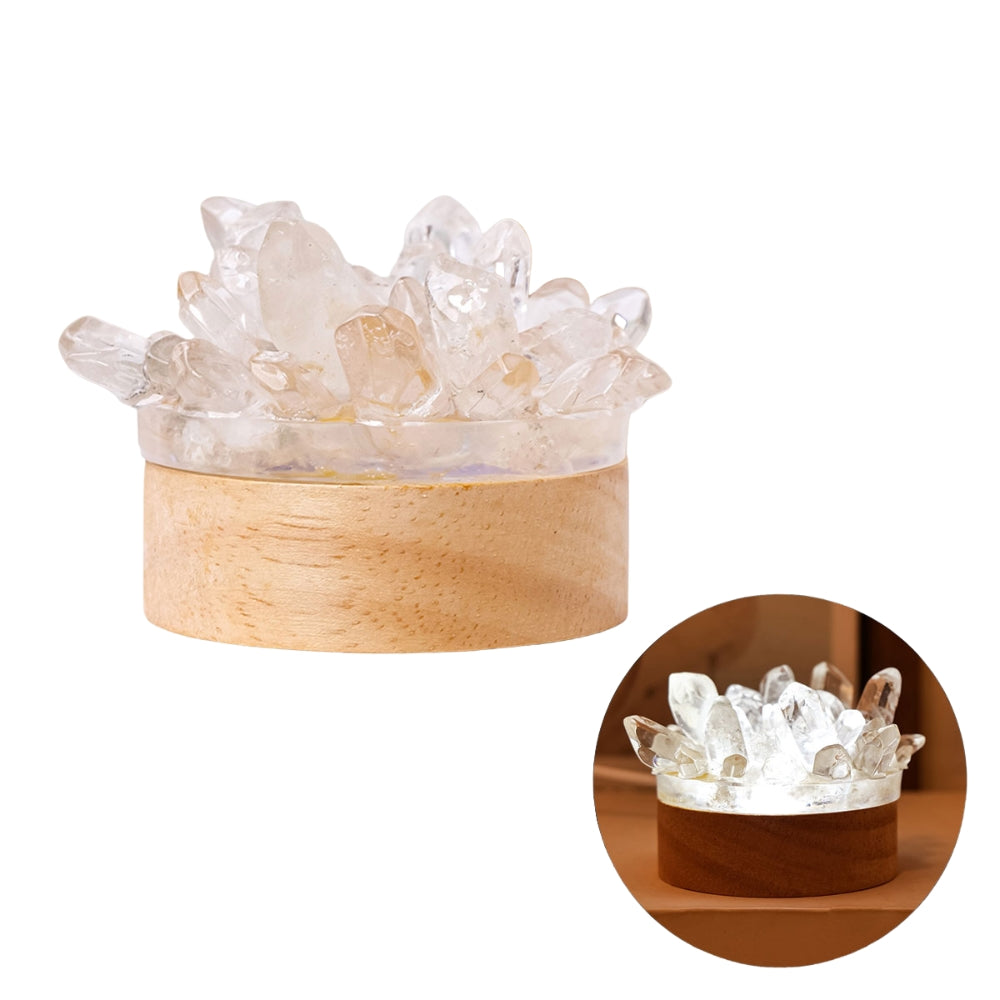 Natural Crystal  Lamp Home Decoration Mineral Specimen Collection