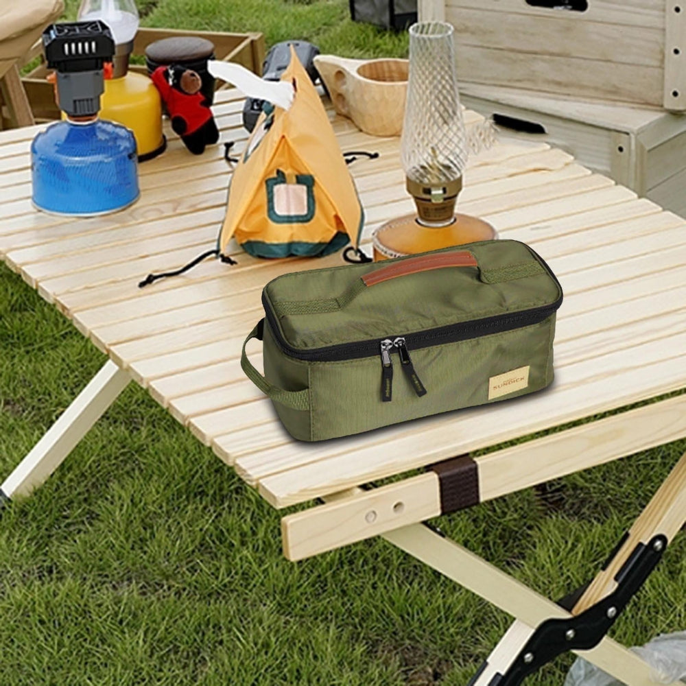 Outdoor Picnic Tableware Cups and Utensils Storage Bag