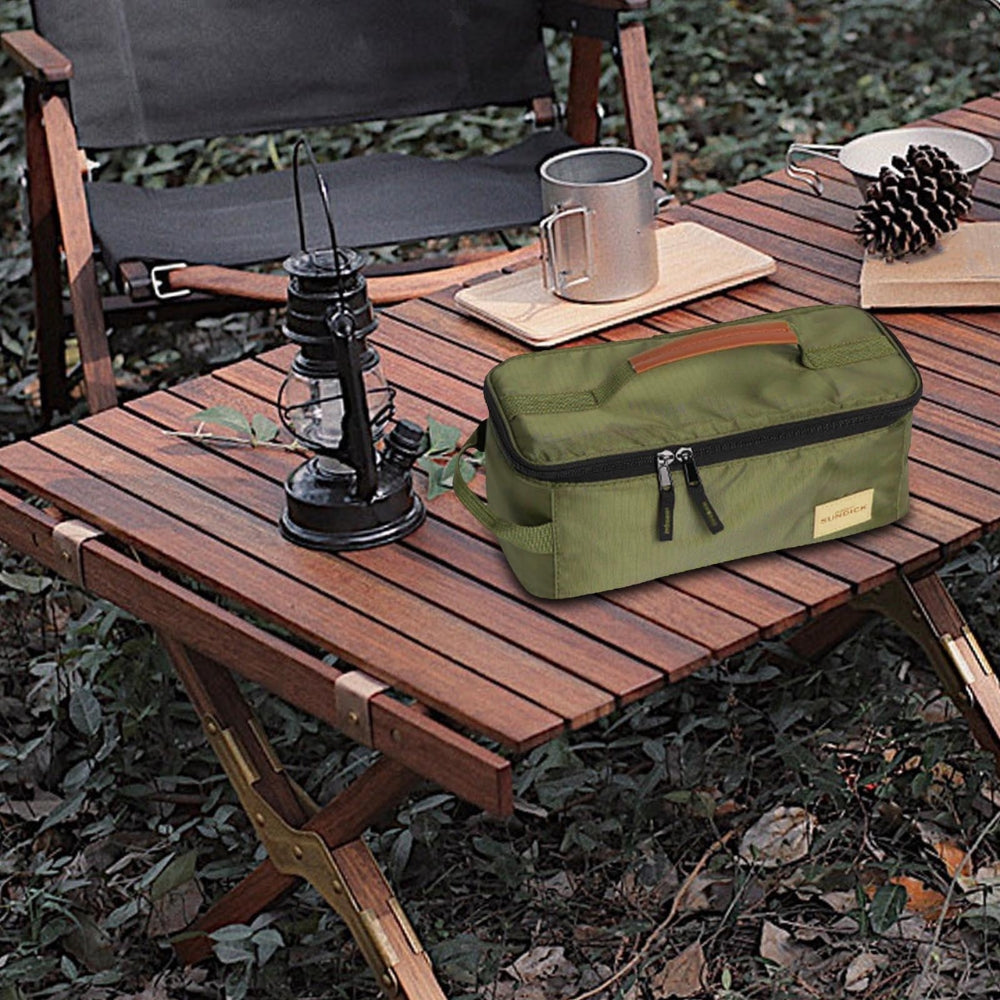 Outdoor Picnic Tableware Cups and Utensils Storage Bag