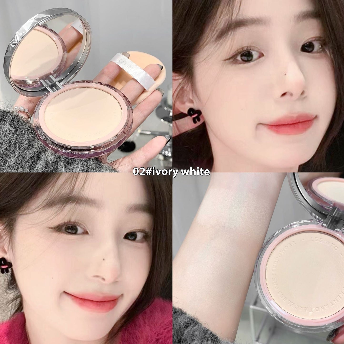 Make-up Makeup, No Stuck Pink, Soft, Burnt, Matte, Skin-friendly, Beautiful Powder