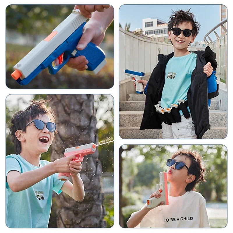 M416 Electric Water Gun Toys Summer Outdoor Beach Large-capacity Fun Firing Swimming Pool Adult Boys Shooting Game Toy - Chic Cart