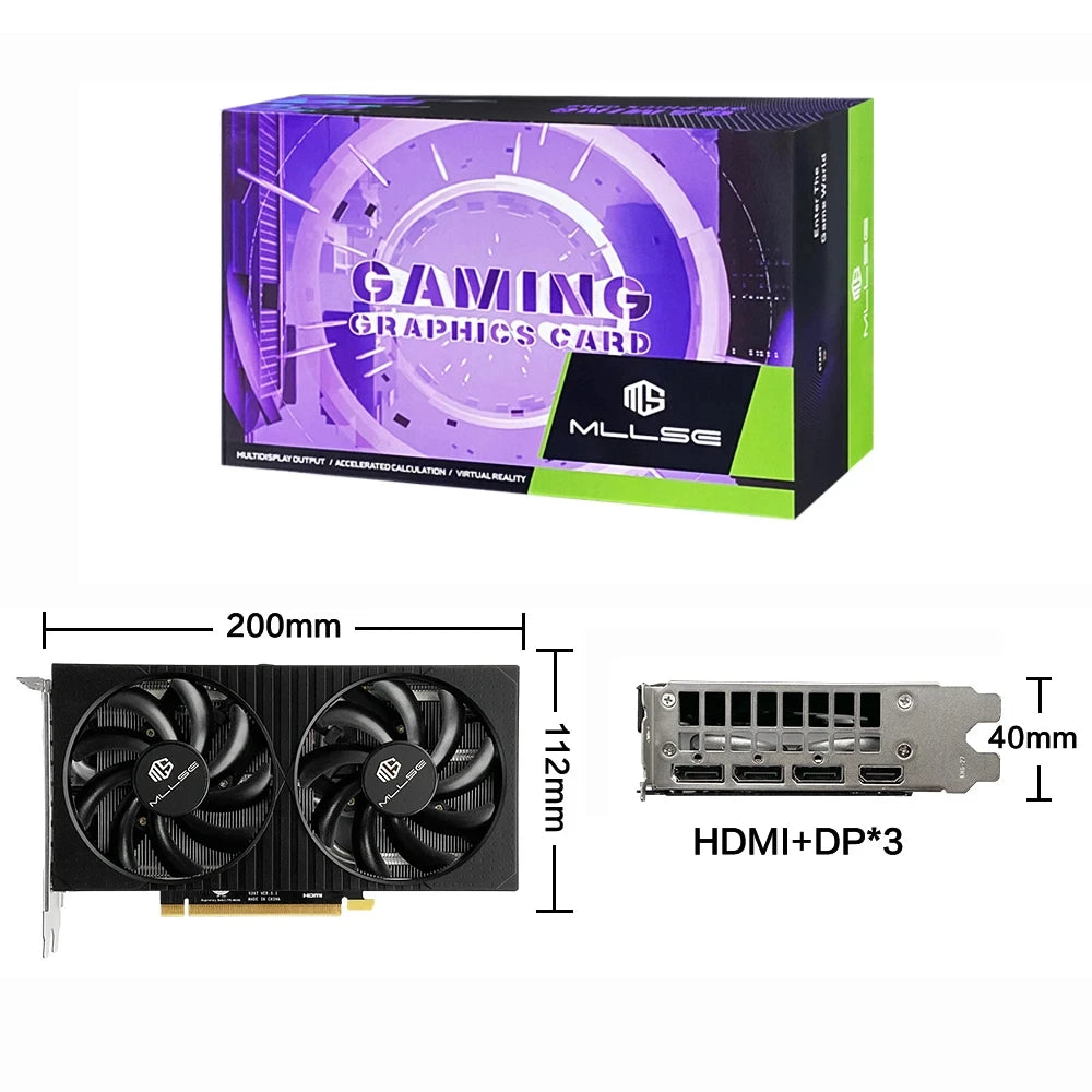 USED  RTX 3060Ti 8GB Graphics Card GDDR6 256Bit PCI Express 4.0 ×16 8Pin NVIDIA GPU Rtx 3060Ti Gaming Video Card Placa De Video - Chic Cart