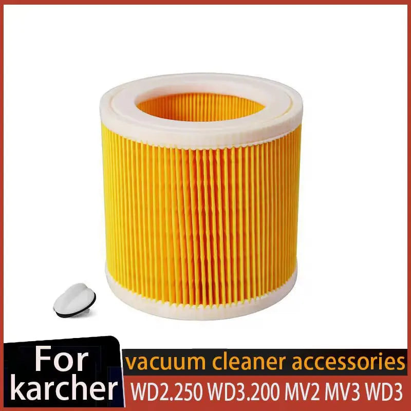 HEPA Filter for Karcher WD2250 WD3.200 MV2 MV3 WD3 WD2 Vacuum Cleaners Parts Accessories Filters Dust Bags - Chic Cart