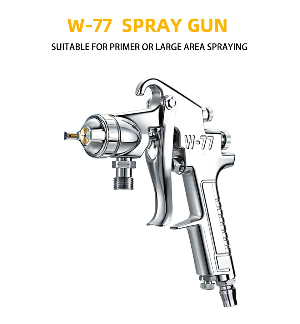 1000ML Pneumatic Spray Gun 2.0/2.5/3.0mm Caliber Nozzle Car / Furniture Spraying Tool for Car DIY Craft Projects / Paint Sprayer