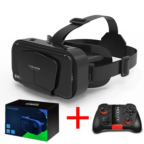 New Original VR Shinecon SC-G10 Standard Edition Game Virtual Reality  Light Glasses Helmets Optional Controller - Chic Cart