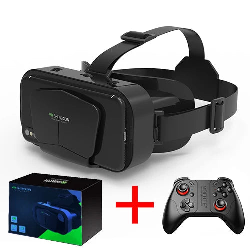 New Original VR Shinecon SC-G10 Standard Edition Game Virtual Reality  Light Glasses Helmets Optional Controller - Chic Cart