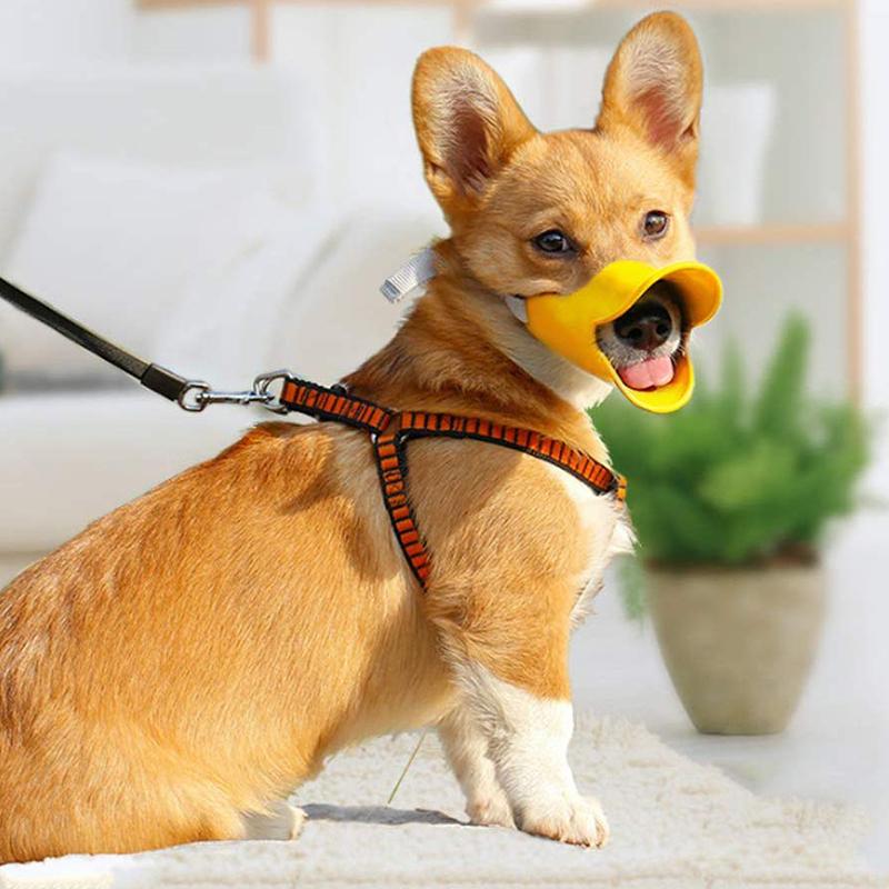 Silicone Duck Muzzle Mask for Dogs (Small dogs) - Chic Cart 