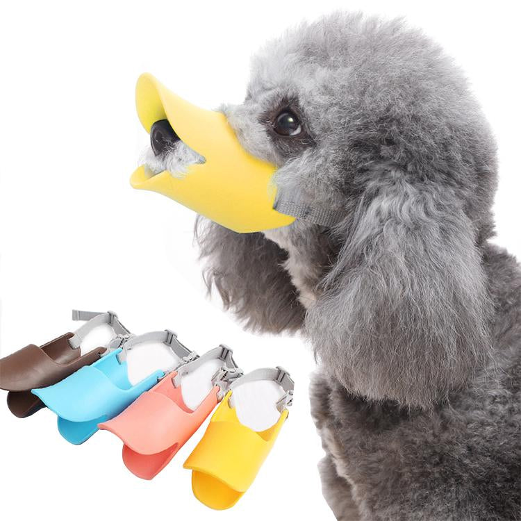 Silicone Duck Muzzle Mask for Dogs (Small dogs) - Chic Cart 