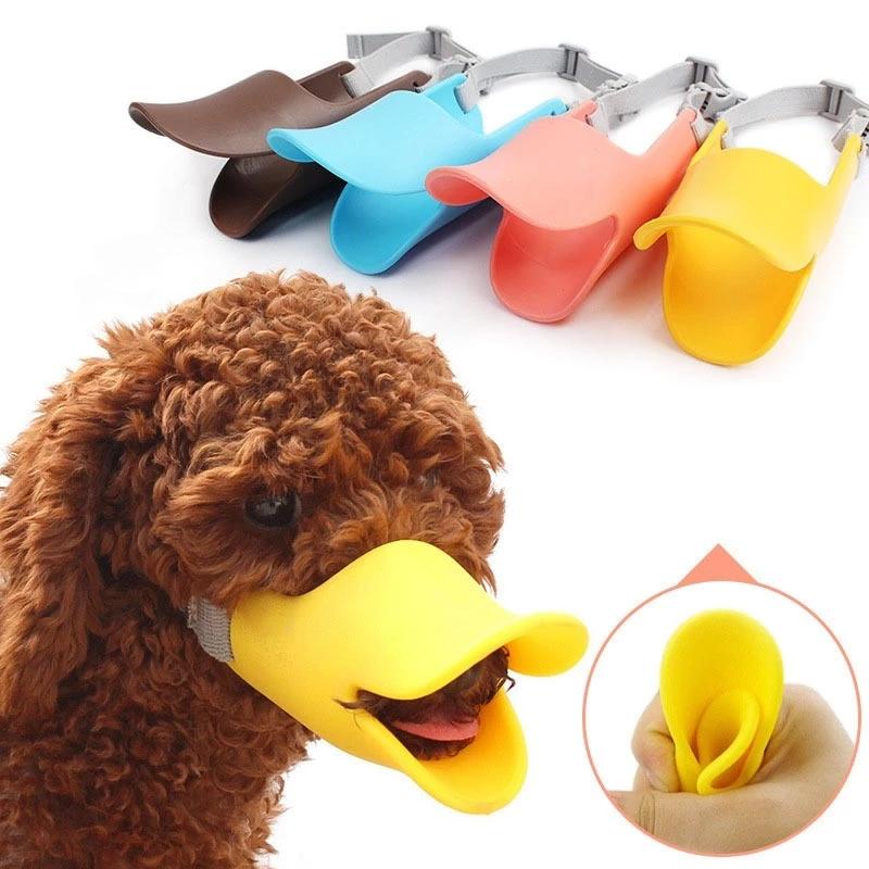 Silicone Duck Muzzle Mask for Dogs (Small dogs) - Chic Cart 