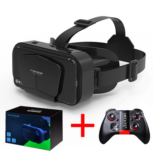 New Original VR Shinecon SC-G10 Standard Edition Game Virtual Reality  Light Glasses Helmets Optional Controller - Chic Cart