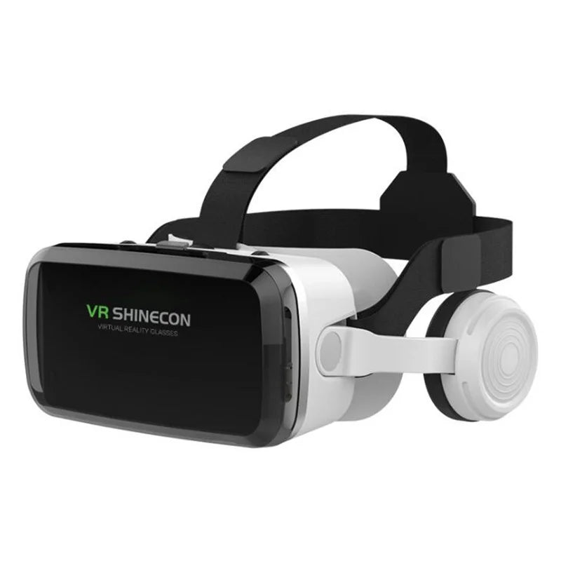 Wireless Virtual Reality Glasses IMAX Huge Screen 3D Glasses Google Cardboard Box VR Headset for 4.7-7.2" Phone,Support Gamepad - Chic Cart