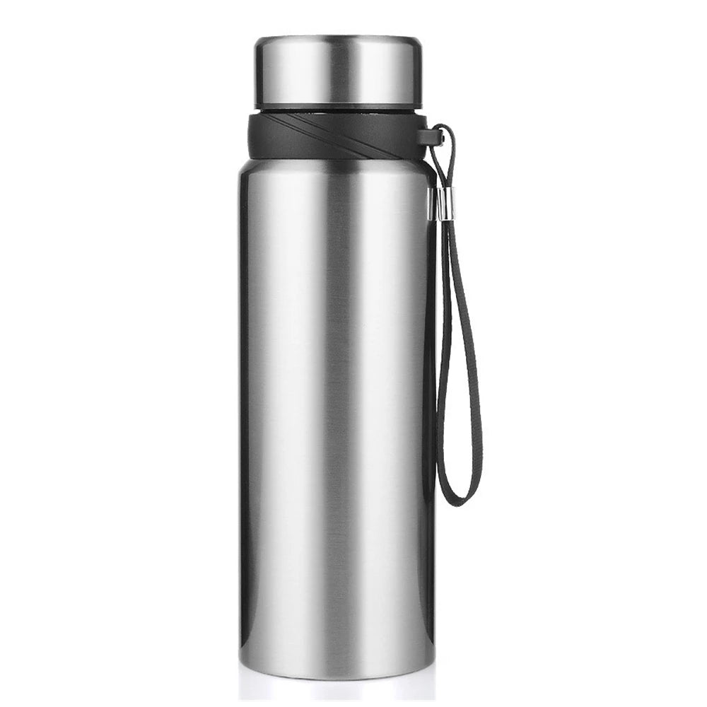 1L Thermal Water Bottle Keep Cold and Hot Water Bottle Thermos for Water Tea Coffee Vacuum Flasks Stainless Steel Thermos Bottle - Chic Cart