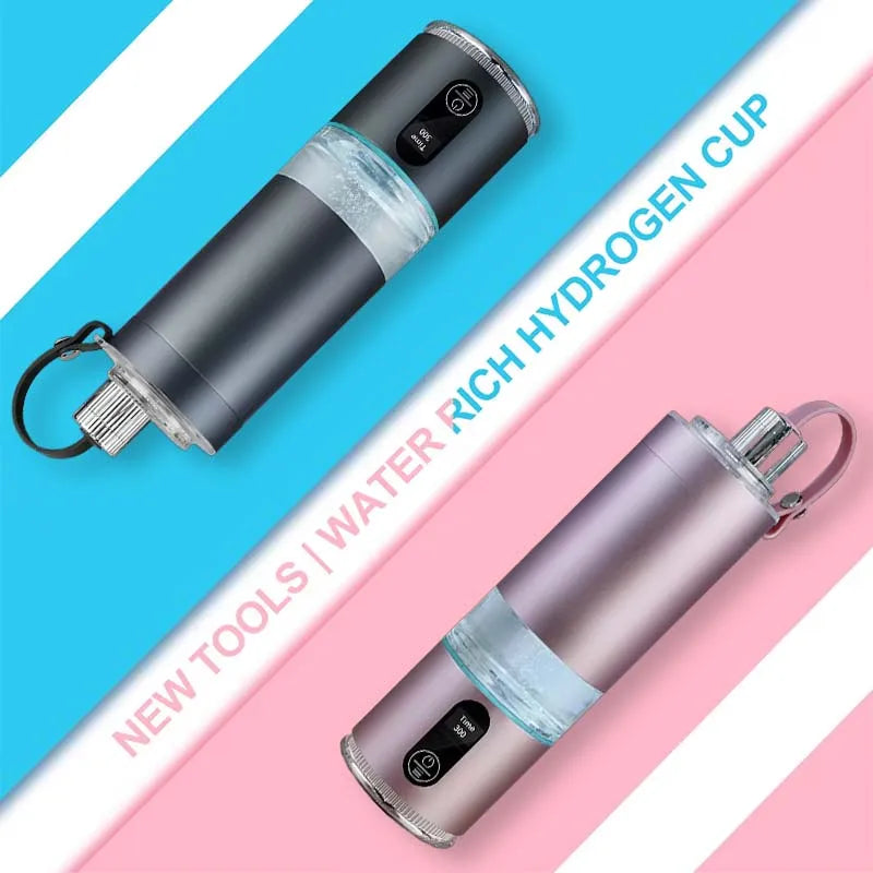 Factory Price Alkaline Ionizer H2 Rich Water Cup New Technology High Quality Sport Portable Hydrogen Water Bottle 8000ppb - Chic Cart