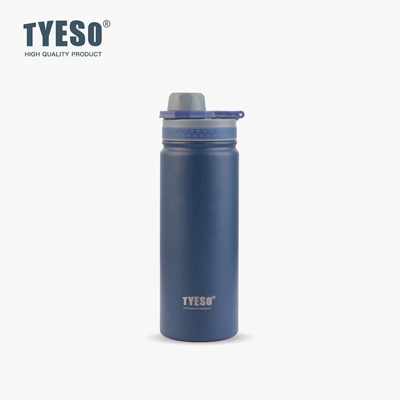 TYESO 530/750ML Vacuum Flasks Stainless Steel Thermos Water Bottle Tumbler Drinkware Keep Cold and Hot Thermal Coffee Mug - Chic Cart