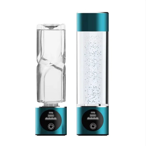 New Design H2 Rechargeable Portable Molecular Glass Hydrogen Water Bottle With Spe and Pem Technology - Chic Cart