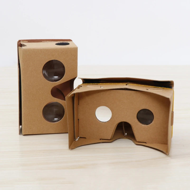 1pc Google Cardboard 3D Vr Virtual Reality Glasses For Android Or Phone NEW VR Model DIY Transform Your Device Into A Big Screen - Chic Cart