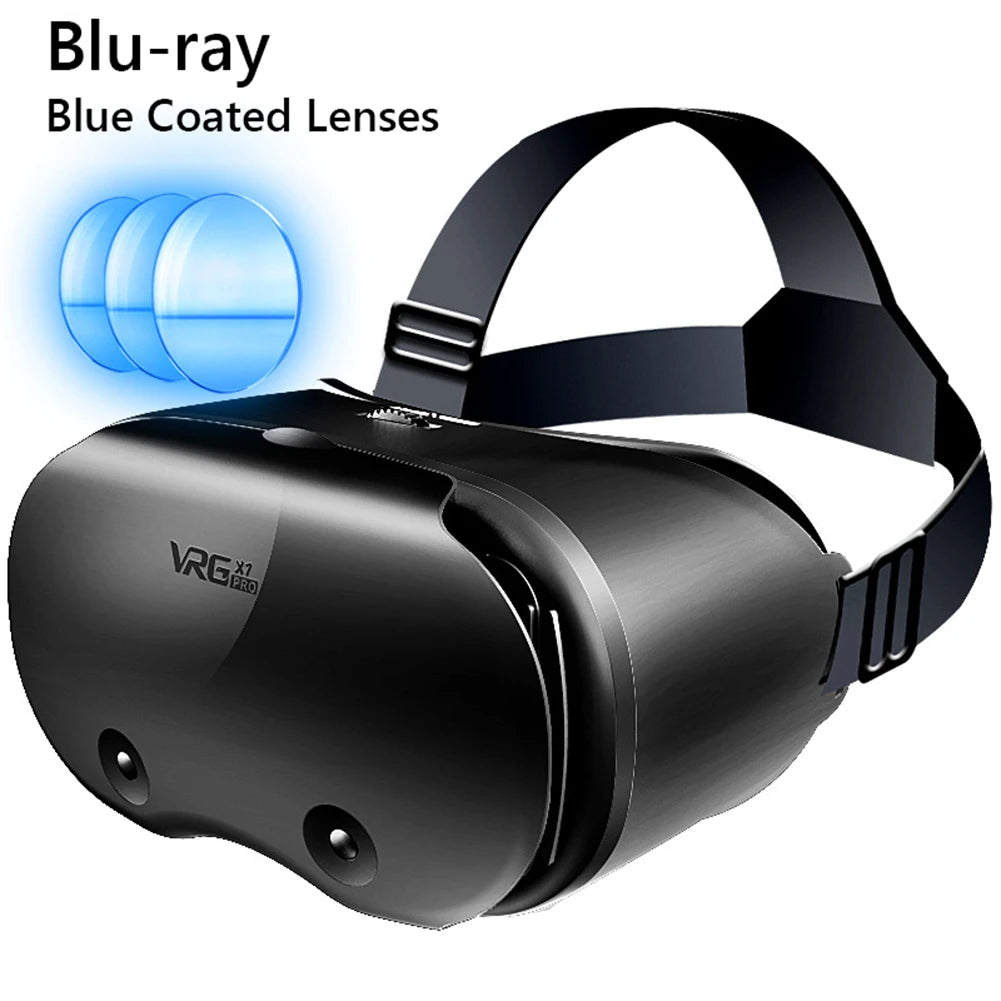 VR Headset Wide-angle Smart Virtual Reality 3D VR Headset for Smart Phone Video Game Binoculars Virtual Reality - Chic Cart