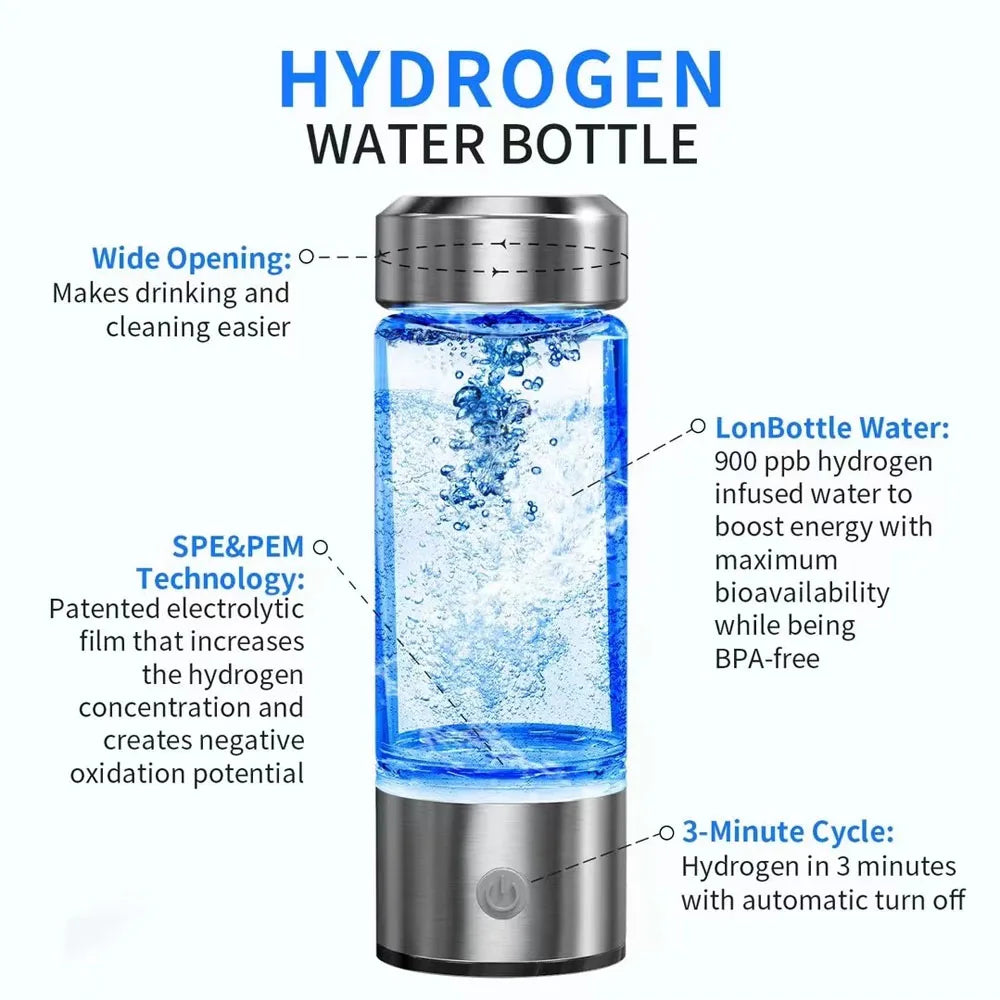 420ml Hydrogen-Rich Water Cup Electric Hydrogen Rich Water Generator Bottle Titanium Quality Filter Portable Antioxidant Lonizer Chic Cart Online Shopping Affordable Prices Gaming Monitors Australia Graphic Cards for Sale Clothing and Shoes OnlineKitchen Accessories StorePet Supplies AustraliaPhone Accessories OnlineElectric ScootersVR Headsets for GamingWatches Online StoreSecure PaymentsInternational ShippingAustralian Online StoreShop Electronics and Fashion