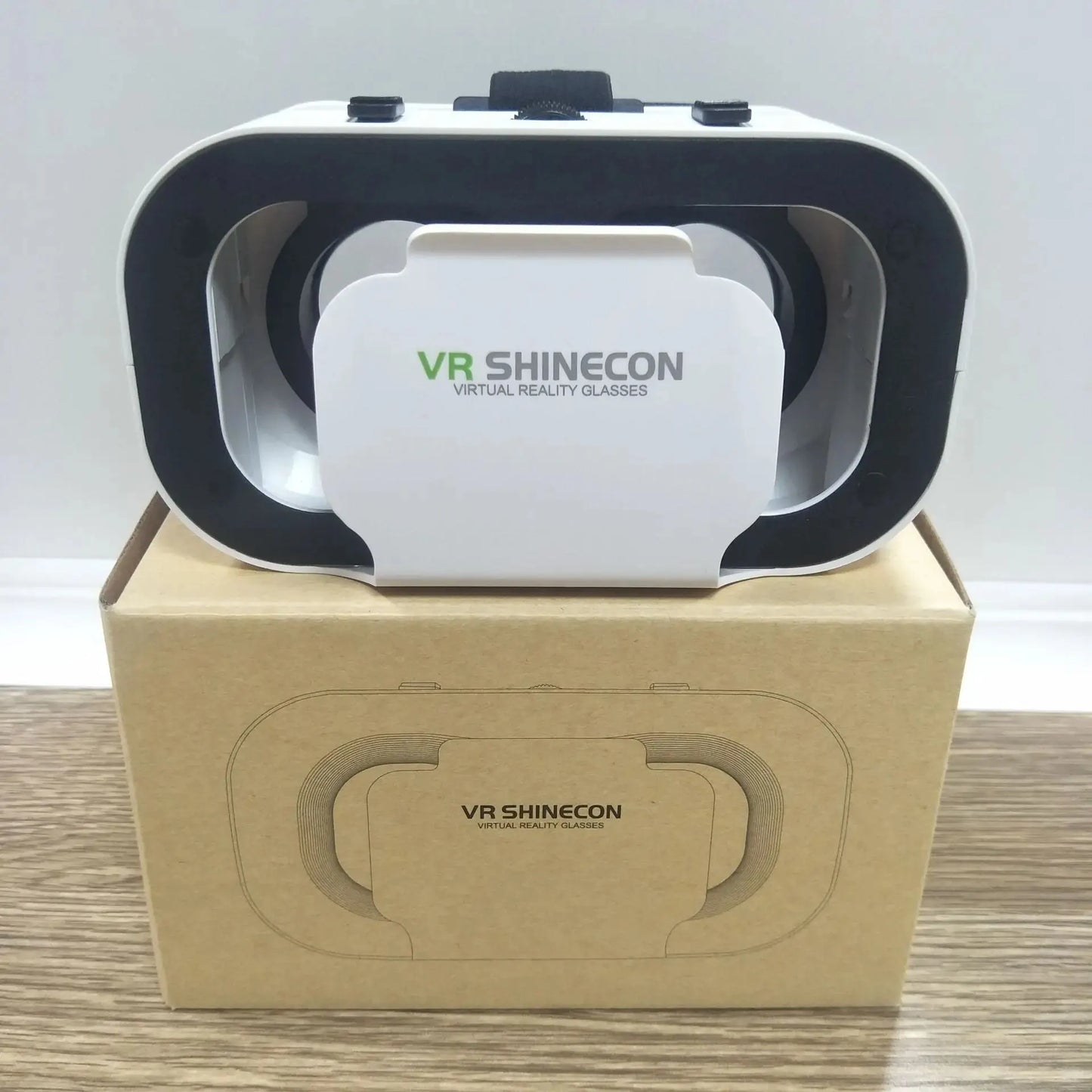 G05 3D VR SHINECON Glasses Headset Headmounted Virtual Reality Adjustable VR Glasses for 4.76inches Android Smart Phones - Chic Cart