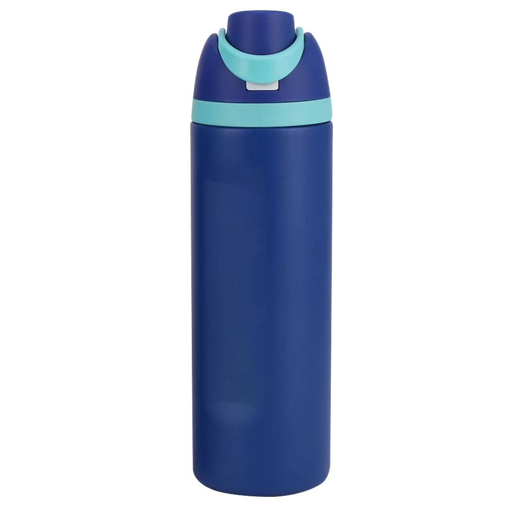 19/24/32oz Insulated Tumbler with Straw Double Layer Vacuum Insulated Cup 304 Stainless Steel Sports Water Bottle Water Bottle - Chic Cart