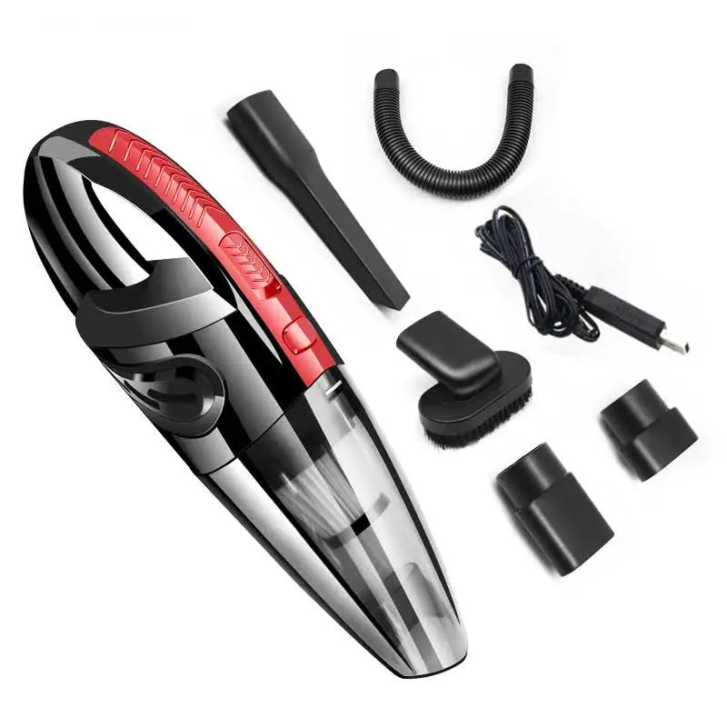 Vacuum Cordless Powerful Cyclone Suction Portable 120W Rechargeable Car Vacuum Cleaner Handheld Quick Charge for  Home Pet Hair - Chic Cart