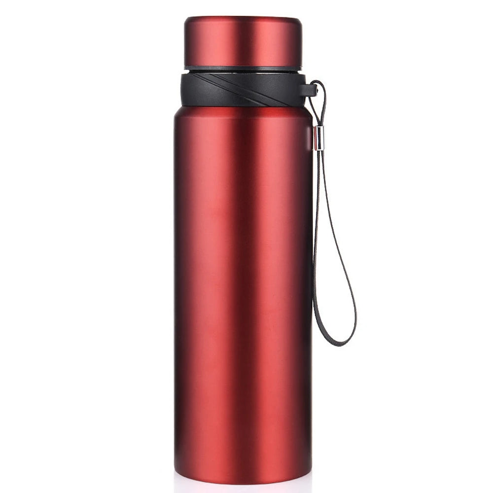 1L Thermal Water Bottle Keep Cold and Hot Water Bottle Thermos for Water Tea Coffee Vacuum Flasks Stainless Steel Thermos Bottle - Chic Cart