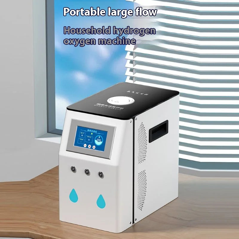 Home intelligent direct suction hydrogen generator, easy to operate, with nasal suction tube, 1200ml/min - Chic Cart