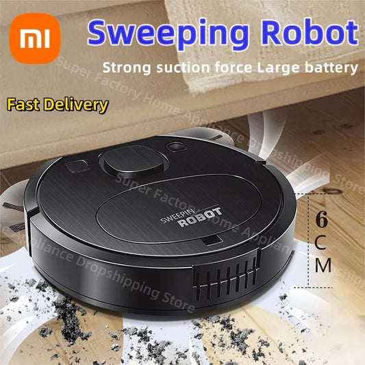 Xiaomi Smart Sweeping Floor Robot Ultra-quiet Remote Control Vacuum Cleaner Carpet Wireless Mopping Machine For Home Use New - Chic Cart