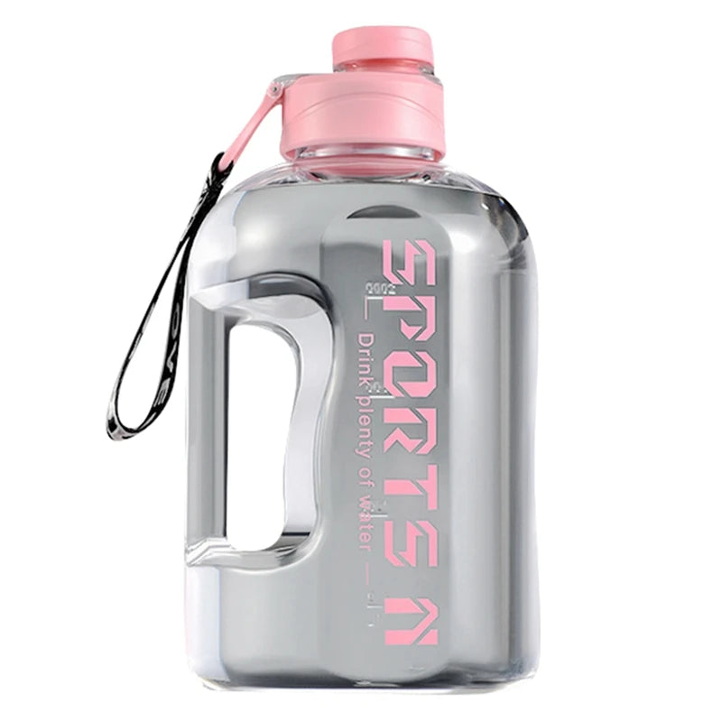 1.7L/2.7L Sports Water Bottle Gym Cycling Cup Portable Large Capacity Water Bottle For Fitness Camping Men Water Kettle - Chic Cart