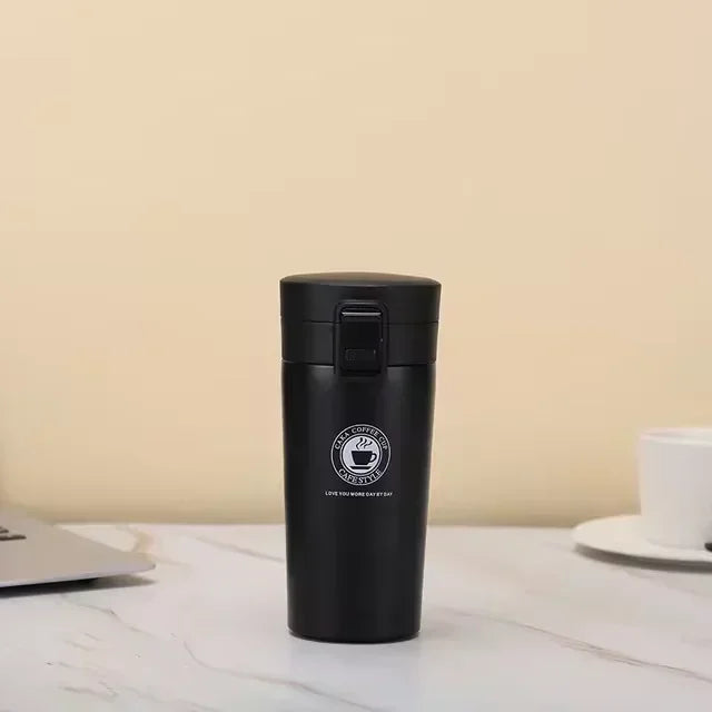 Cafe Car Thermos Mug for Tea Water Coffee Leak_Proof Travel Thermo Cup Coffee Mug 510ML Double Stainless SteelThermo ﻿ - Chic Cart